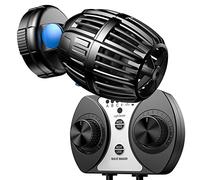 SunSun CW-120 Pompe de brassage Wavemaker, 700-8000 l/h 20 W avec contrôleur, fixation par aimant, pour aquarium, eau de mer, eau douce, eau saumâtre, pompe de circulation