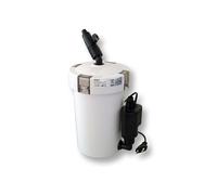SunSun HW-603B Filtre extérieur pour Aquarium, débit 400 l/h, avec 3 Étapes de Filtration, Matériaux et Pompe 6 W, Filtre Externe