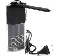 SunSun JP-092 Filtre d’angle pour nano aquarium S avec Pompe pour aquarium 250 l/h 3 W intégrée, filtre intérieur Aquariophilie