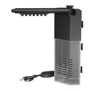SunSun JP-092 Filtre d’angle pour nano aquarium S avec Pompe pour aquarium 250 l/h 3 W intégrée, filtre intérieur Aquariophilie