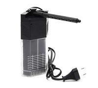 SunSun JP-093 Filtre d’angle pour nano aquarium M avec Pompe pour aquarium 450 l/h 5 W intégrée, filtre intérieur Aquariophilie