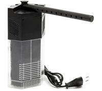 SunSun JP-094 Filtre d’angle pour nano aquarium XL avec Pompe pour aquarium 650 l/h 7 W intégrée, filtre intérieur Aquariophilie