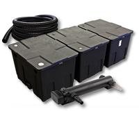 SunSun Kit de filtration de bassin 90000l 24W UVC 3. Stérilisateur et 5m Tuyau
