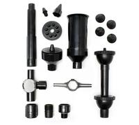 SunSun Kit de fixation 3 avec 4 Buses de fontaine et Accessoires - pour Pompes de bassin fontaine jet d'eau série HJ, p.ex. HJ-1543 et HJ-1843 - Pièce détachée - Filtrage Filtration Eau