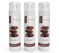 Suntana Spray Tan Chocolat Parfumé' Foncé' Auto-Bronzant Mousse - 3pk