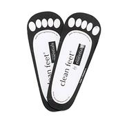 Suntana Spray Tan jetables Sticky Pieds en mousse, Noir - Lot de 50 paires