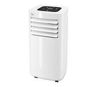 Suntec Wellness Climatiseur mobile CoolFixx 2.0 Eco R290 - tuyau d'évacuation - Refroidisseur et déshumidificateur pièces jusqu'à 25 m², Refroidissement appartement & bureau, 7.000 BTU/h 17339 Blanc