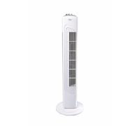 Suntec Wellness Ventilateur Tour CoolBreeze 7.400 TV 45 W, Blanc
