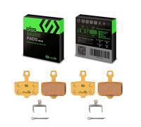 SUNTNUR plaquettes de frein de vélo en céramique/résine pour AVID ELIXIR R CR CR-MAG SRAM LEVEL XX XO DB 1 3 5 plaquettes de frein de vélo 2 paires Sintered Full Metal