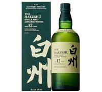 Suntory 12 Ans Single Malt Hakushu Whisky Japonais, 70 cl