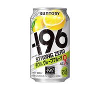 SUNTORY Boisson alcoolisée Strong Zero double pamplemousse 9% 350ml
