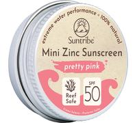 Suntribe Mini Zinc Sunscreeen SPF 50 - pretty pink