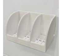 SUNUCO Porte-savon de douche, porte-savon sans perçage, grande capacité, support mural, porte-savon, avec deux paires de pastilles adhésives transparentes pour salles de bains, cuisines