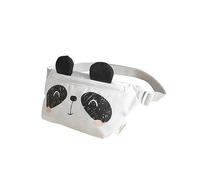 Sunveno Baby Bang Bag Ceinture Sac Enfant Taille Sac garçon Fille Bon Cadeau pour Les Tout - Petits de la Maternelle Dessin animé Mignon Blanc Panda