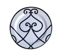 Sunvibes Assiette Melamine Arabesque 6 Pièces