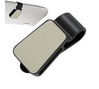 Sunvisor Sunglasses Holder, Multi-Functional Sun Glasses Mount Clip, Leather Wrap Closure Sun Glasses Mount Clip