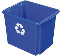 - Boite de recyclage Nesta Box 45 litres bleu