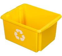 - Boite de recyclage Nesta Box 32 Litres jaune