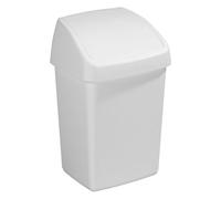 Sunware Delta Bin avec Couvercle basculant 10 litros Blanc