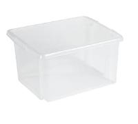 SUNWARE Lot de 3 boîtes Nesta-Line (sans couvercle) - 32 l - 46 x 36 x 25 cm - Transparentes