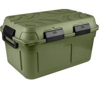 Q-Line waterdichte opbergbox 130L groen zwart