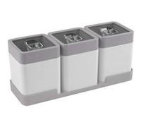 Sunware - Set de 3 boîtes de conservation et plateau Sigma Home Dry food 0.6L Multicolore G