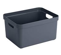 Sunware Sigma Home Boîte de Rangement 32 Litre Couleur Bleu foncé, Gris, Taille Unique