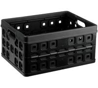 Sunware Square Panier de Rangement (Noir, 32 Litres)