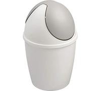 Sunware Tiglio Petite Poubelle Salle de Bain 1,5L - 13,3x13x13,4cm - Mini Poubelle de Table avec couvercle