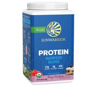 Sunwarrior Protein Warrior Blend, protéines végétales, gâteau aux myrtilles - 75