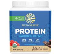 Sunwarrior Warrior Blend Protein, Protéines végétales, Moka - 375 g