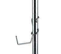 Sunway Tools, Crochets pour Poteaux, Stockage sur Étagères, Solution pour le Garage, a Utiliser avec des Étagères, des Racks en Métal, Ou en Fil de Fer, Paquet de 5
