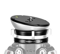 SUNWAYFOTO Tête de trépied LB-90 avec base de nivellement, capacité de charge de 25 kg