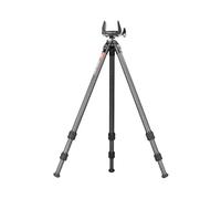 SUNWAYFOTO Trépied de chasse T2830CS-M en fibre de carbone pour fusil, avec tête sphérique et support de selle, charge 20 kg.
