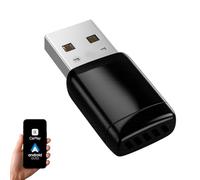 sunweyer Adaptateur sans Fil CarPlay & Android Auto pour Voitures Filaire | Port USB-A | Plug & Play | Connexion Auto,pour Voitures avec CarPlay Filaire (Super Mini S31)