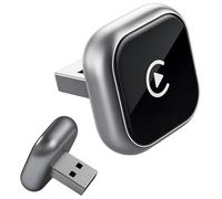 Sunweyer S41 Adaptateur Automatique sans Fil CarPlay et Android en Forme de L : Mise à Niveau Filaire vers sans Fil, Design Compact de Moins de 2 cm pour Voitures filaires d'usine