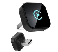 Sunweyer S41 Adaptateur Automatique sans Fil CarPlay et Android en Forme de L : Mise à Niveau Filaire vers sans Fil, Design Compact de Moins de 2 cm pour Voitures filaires d'usine