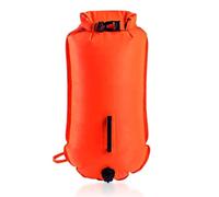 SUNXBUK Bouée de Natation, Bouée de Sac Étanche de Sécurité avec Ceinture Ajustable,Bouée de Nage en Eau Libre,Flotteur Gonflable pour Kayak/Triathlon/Snorkeling