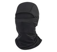 SUNXBUK Cagoule de Moto, Balaclava élastique avec Cache Cou, Cagoules Respirante, Masque pour Vélo-Snowboard-Randonnée-Escalade (Noir)