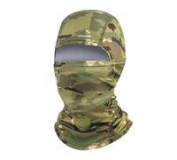 SUNXBUK Cagoule de Moto, Balaclava élastique avec Cache Cou, Coupe-Vent et Chaude, Cagoules Respirante, Masque pour Vélo-Snowboard-Randonnée-Escalade (Camouflage Vert)