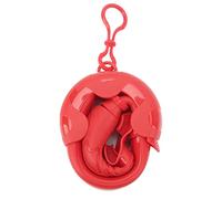Sunxtzyl Tuba Sec entièrement en Silicone, Tube de Tuba pour l'entraînement à la Natation, Tube respiratoire Doux et Portable avec boîte de Rangement, Conception Pliable pour Adultes et (Rouge)