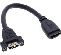 SUNY-17600R Montage Câble Adaptateur Hdmi A Femelle Vers Femelle Contact Plaqué Or 4 K2 K 0,2 M