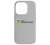 SUNY Brockport Golden Eagles Institutional Shield Logo Coque pour iPhone 14 Pro