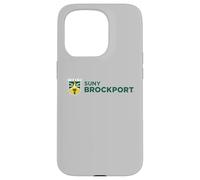 SUNY Brockport Golden Eagles Institutional Shield Logo Coque pour iPhone 15 Pro