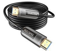 SUNY-Câble Hdmi 2.1 À Fibre Optique 8K 20 M,48 Gbps Haute Vitesse 8K @ 60Hz 4K @ 120Hz Dolby/Dynamic Hdr/Hdcp 2.3/Earc Câble À Fibre Optique Mono-Directionnelle Compatible Avec Blu-Ray/Tv