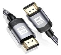 SUNY-Câble Hdmi 4 K 7 M,Câble Hdmi 2.0 Tressé Haute Vitesse 18 Gbit/S Compatible 4K À 60 Hz 2K À 144/165 Hz Arc,Hdr,3D,Compatible Tv,Blu-Ray,Ps4/5,Xbox One,Projecteur,Moniteur,Ordinateur Por