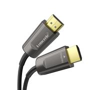 SUNY-Câble Hdmi En Fibre Optique 4K Haute Vitesse 18 Gbit/S,Compatible Avec Fire Tv,Prise En Charge 3D,Fonction Ethernet,Vidéo 4K 2160P,1080P,3D,4K Tv/Hdtv/Blu-Ray (20 M)