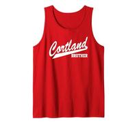 SUNY Cortland Brother Red Dragons Script Sibling Bro Débardeur