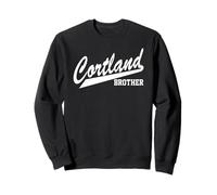 SUNY Cortland Brother Red Dragons Script Sibling Bro Sweatshirt