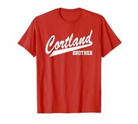 SUNY Cortland Brother Red Dragons Script Sibling Bro T-Shirt